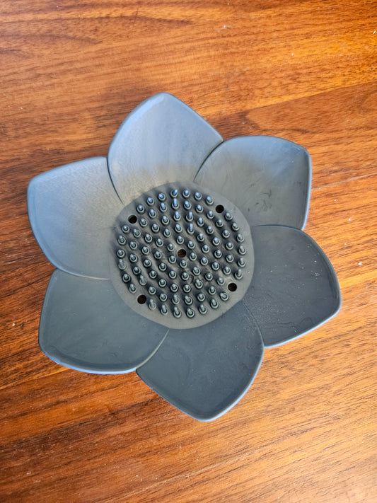 Silicone Soap Dish | Lotus Flower
